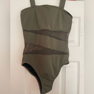 Mesh One piece swim suit